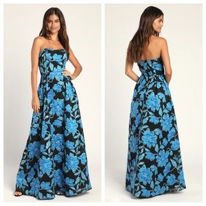 Strapless Maxi Dress